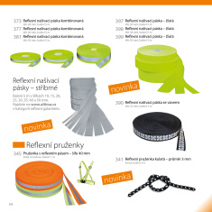 Reflexná fotoluminiscenčná páska - balenie 50 cm Reflexná fotoluminiscenčná páska - balenie 50 cm